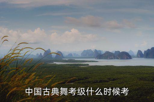 中国舞十级是考什么时候，中国舞考级从第几开始