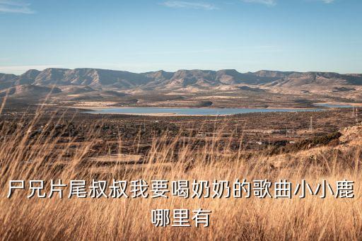 尸兄片尾叔叔我要喝奶奶的歌曲小小鹿哪里有