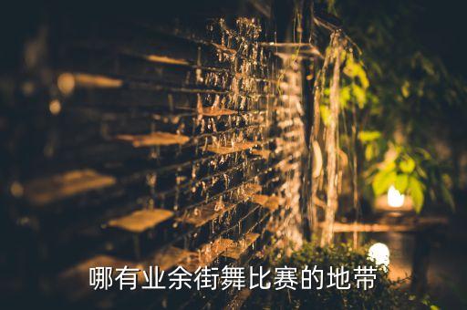 街舞有什么地区比赛，2008年动感地带街舞挑战赛有哪些赛区