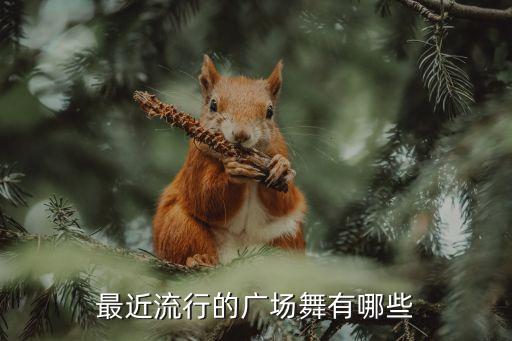 最近流行的广场舞有哪些