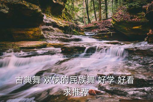 古典舞 欢快的民族舞 好学 好看 求推荐