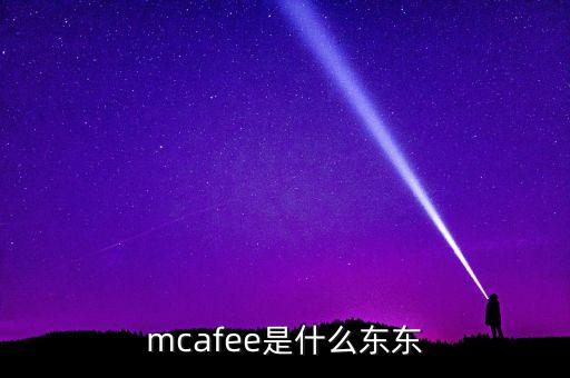 mcafee是什么东东