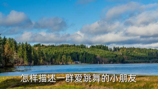 怎样描述一群爱跳舞的小朋友