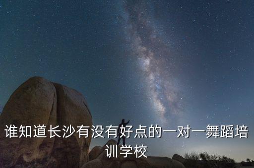 谁知道长沙有没有好点的一对一舞蹈培训学校