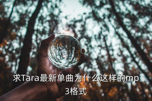 为什么这样mp3，求Tara最新单曲为什么这样的mp3格式