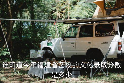 谁知道今年福建省艺校的文化录取分数是多少