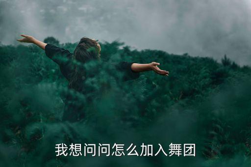 如何进入专业舞团，我想问问怎么加入舞团