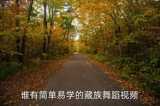 谁有简单易学的藏族舞蹈视频