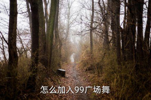 怎么加入99广场舞
