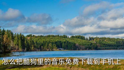 音乐酷狗下载歌曲免费下载，酷狗音乐2010最新版免费下载