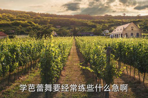 学芭蕾舞要经常练些什么急啊