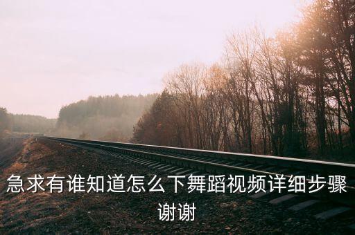 快来吧舞蹈视频怎么下载，急求有谁知道怎么下舞蹈视频详细步骤谢谢