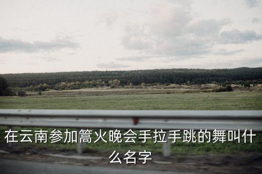 在云南参加篙火晚会手拉手跳的舞叫什么名字
