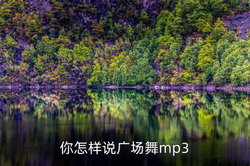 你怎样说广场舞mp3