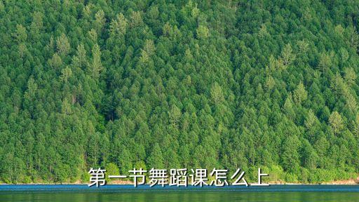 第一节舞蹈课怎么上