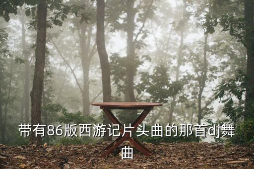 带有86版西游记片头曲的那首dj舞曲