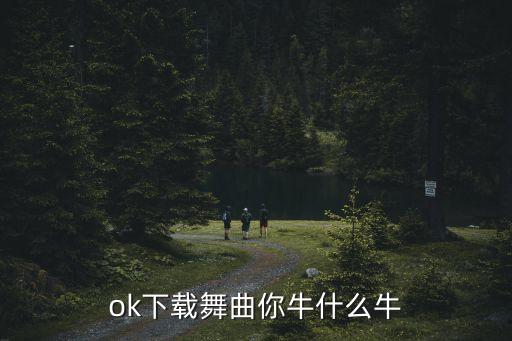 ok下载舞曲你牛什么牛