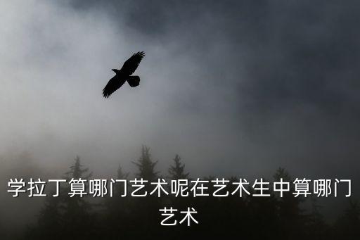 学拉丁算哪门艺术呢在艺术生中算哪门艺术