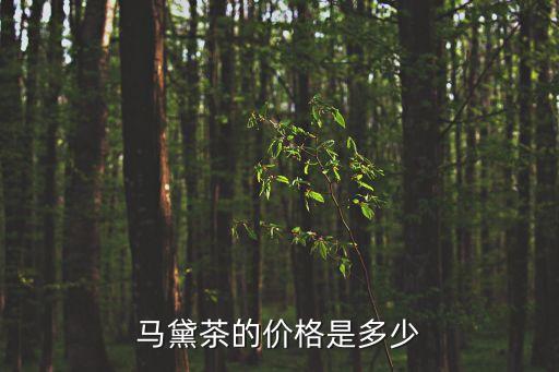马陵山茶多少钱，马黛茶的价格是多少