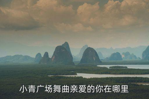小青广场舞曲亲爱的你在哪里
