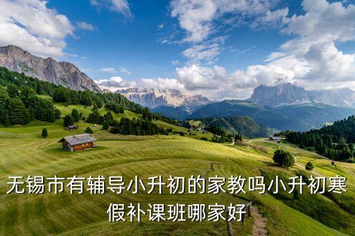 无锡市有辅导小升初的家教吗小升初寒假补课班哪家好