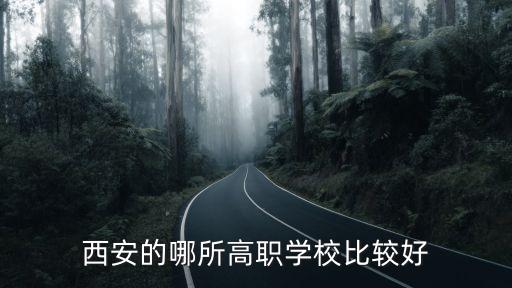 西安的哪所高职学校比较好