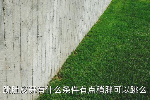 跳肚皮舞有什么条件有点稍胖可以跳么