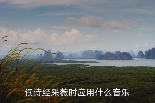 读诗经采薇时应用什么音乐
