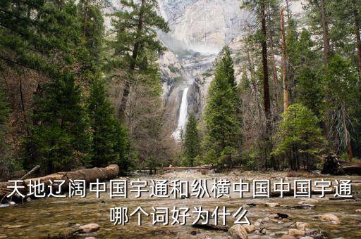 天地辽阔中国宇通和纵横中国中国宇通哪个词好为什么