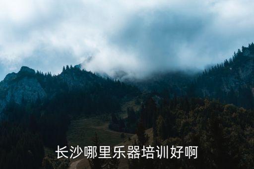 长沙哪里乐器培训好啊