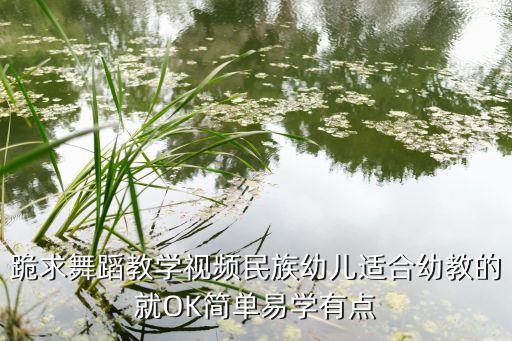 跪求舞蹈教学视频民族幼儿适合幼教的就OK简单易学有点