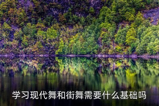 学现代舞需要什么基础，我想开始学习现代舞我是双胞胎妹妹和我都17岁了请问有什么需