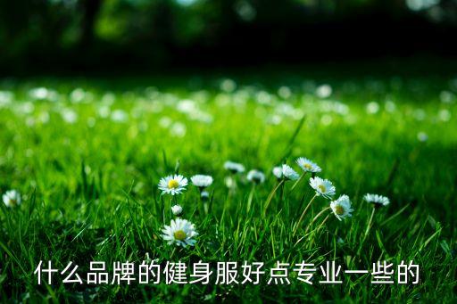 什么品牌的健身服好点专业一些的
