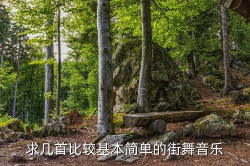 简单街舞歌曲有哪些，街舞新曲好听的有哪些
