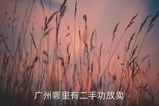 广州哪里有二手功放卖