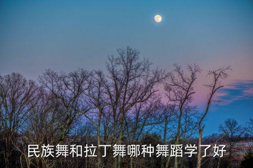民族舞和拉丁舞哪种舞蹈学了好