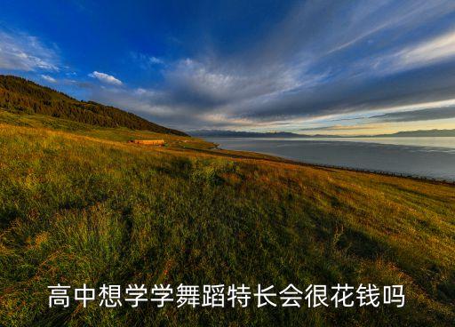 高中想学学舞蹈特长会很花钱吗