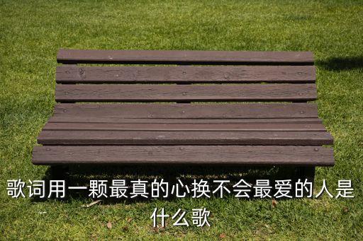 用最真的心这是什么歌曲，歌词用一颗最真的心换不会最爱的人是什么歌