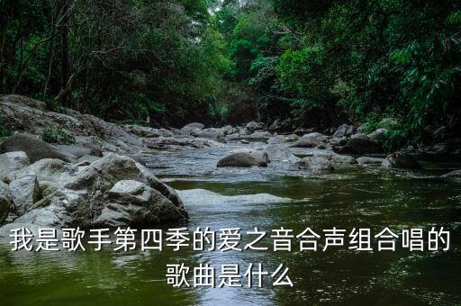 我是歌手第四季的爱之音合声组合唱的歌曲是什么