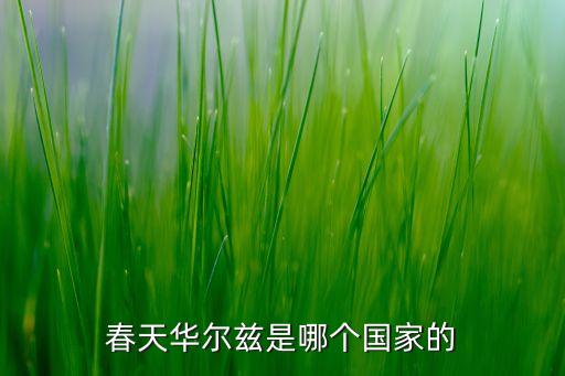 华尔兹哪个国家舞蹈视频，英文歌田纳西华尔兹是哪国的民歌