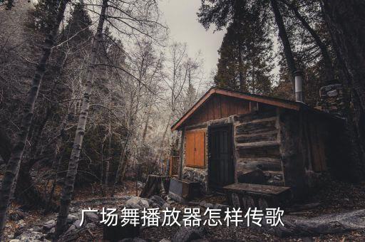 广场舞播放器怎样传歌