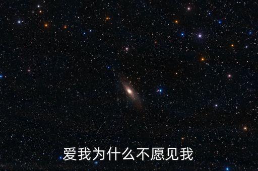 爱我为什么不来看我，爱我为什么不愿见我