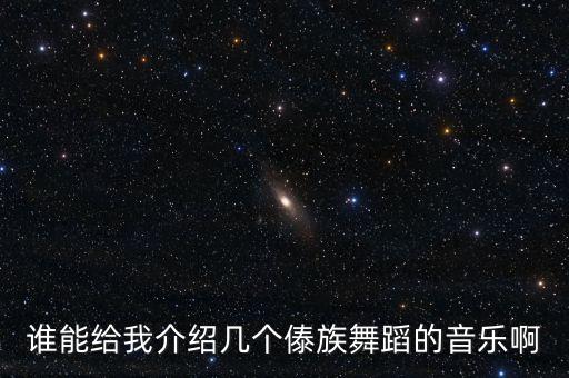 谁能给我介绍几个傣族舞蹈的音乐啊
