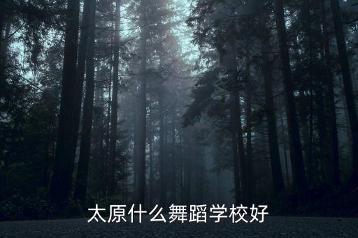 太原舞蹈学校，太原什么舞蹈学校好
