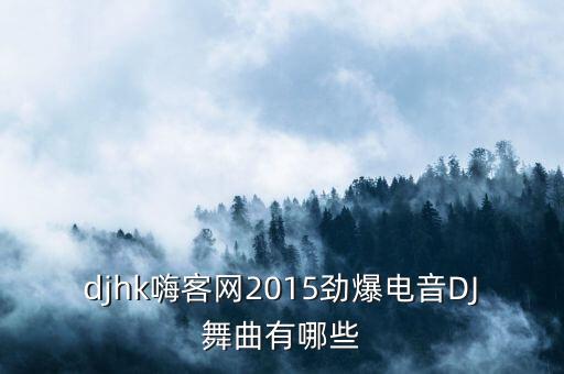 djhk嗨客网2015劲爆电音DJ舞曲有哪些