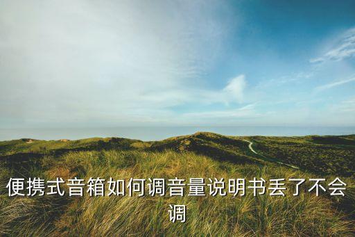 便携式音箱如何调音量说明书丢了不会调