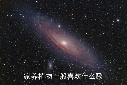 家养植物一般喜欢什么歌