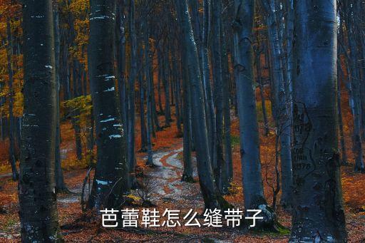 芭蕾鞋怎么缝带子