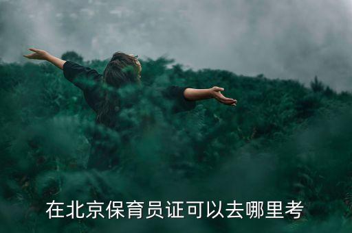 北京保育员考试，在北京保育员证可以去哪里考