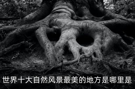 醉美的地方是哪里，世界十大自然风景最美的地方是哪里是
